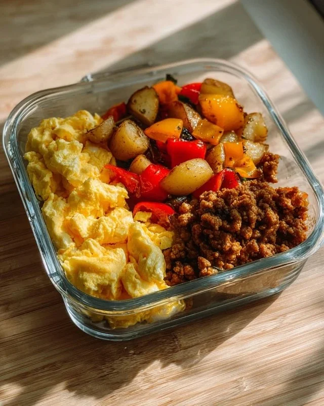 Tex-Mex Protein Breakfast Bowls with eggs, beans, and fresh toppings