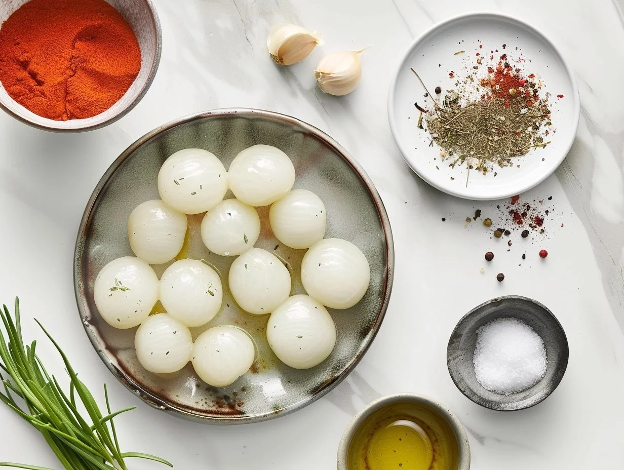 Air Fryer Pearl Onions