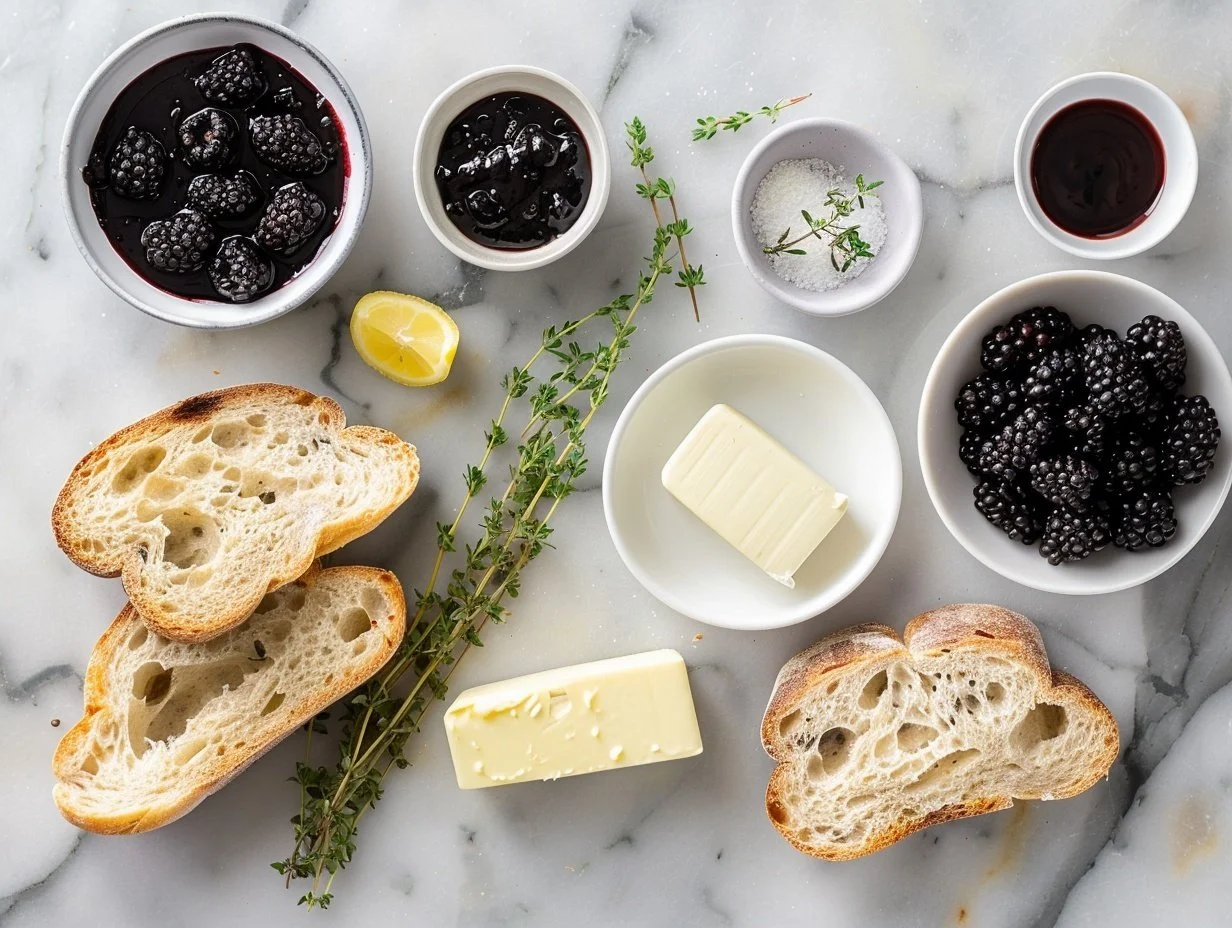 Balsamic Blackberry Bliss Grilled Cheese
