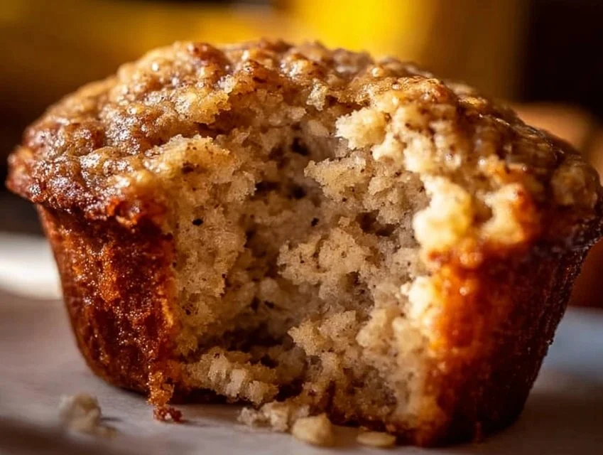 Banana Oatmeal Muffins