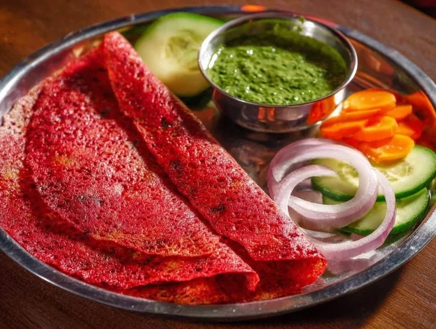 Beetroot Dosa