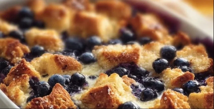 Blueberry French Toast Casserole
