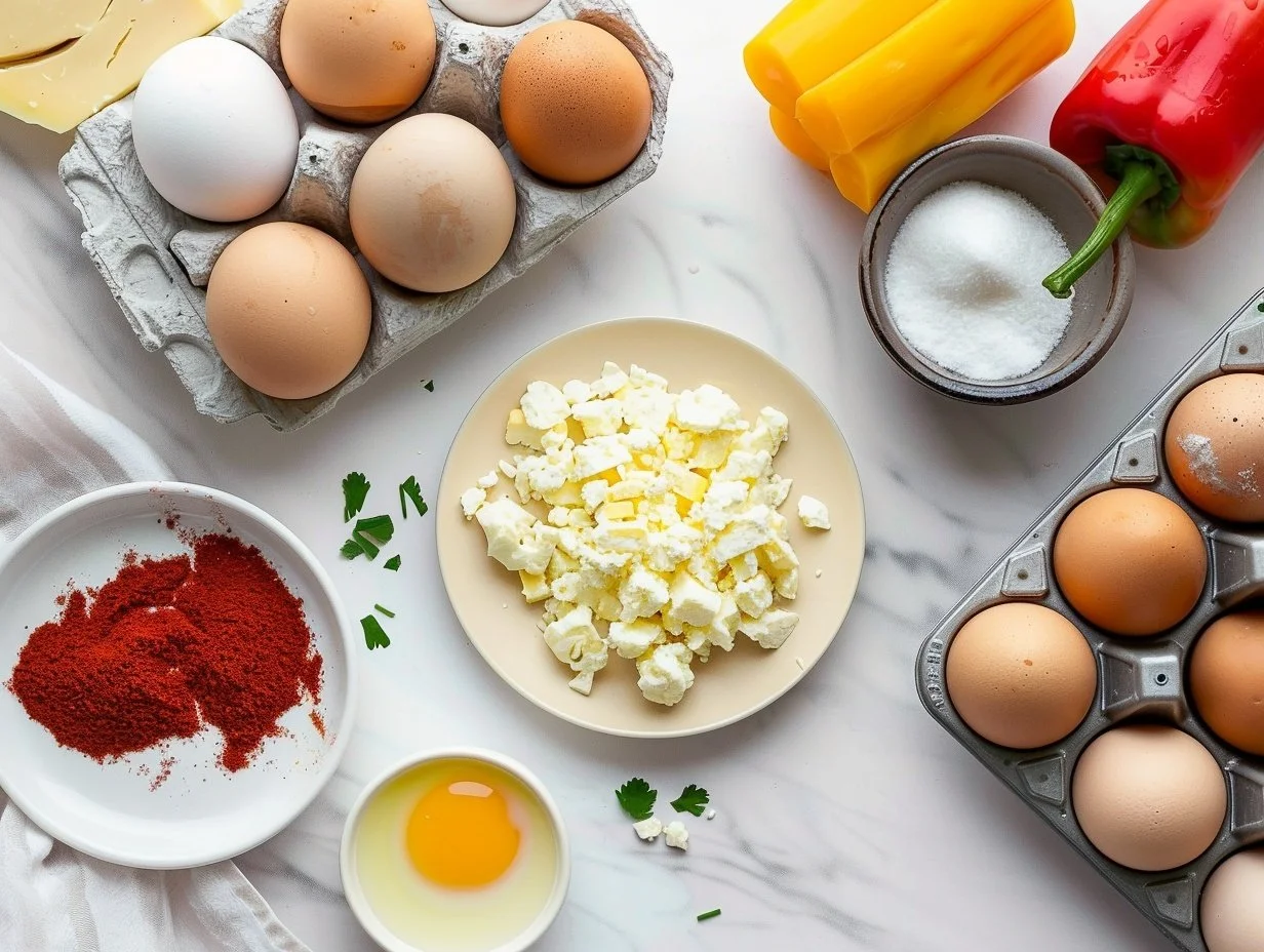 Cheesy Muffin Tin Cottage Cheese Egg Bites