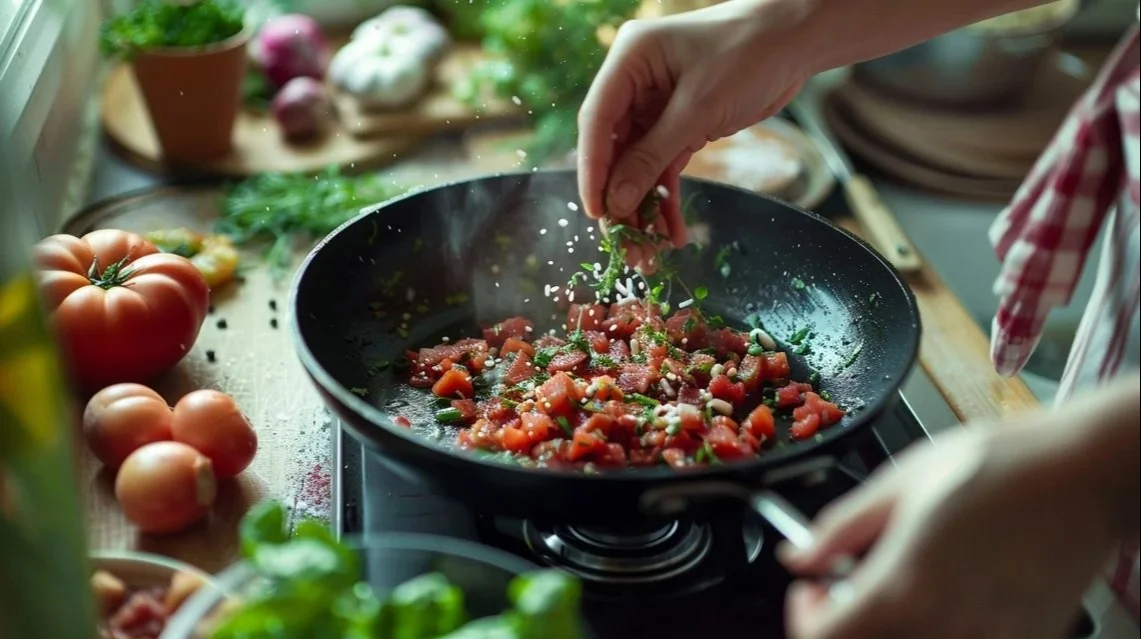 Chicken and Cherry Tomato Skillet