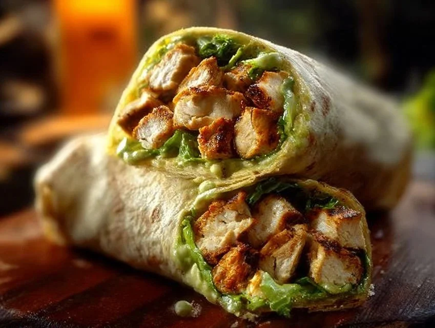 Chicken Avocado Wraps