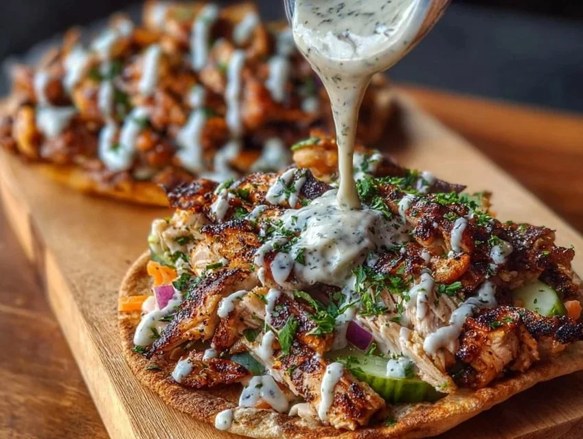 Chicken Shawarma with Garlic Sauce