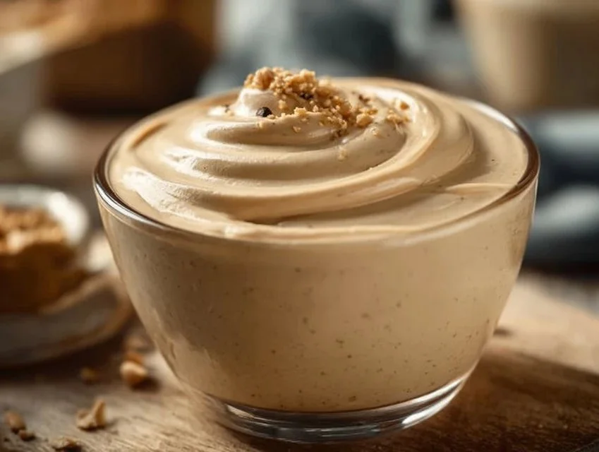 Cottage Cheese and Peanut Butter Mousse