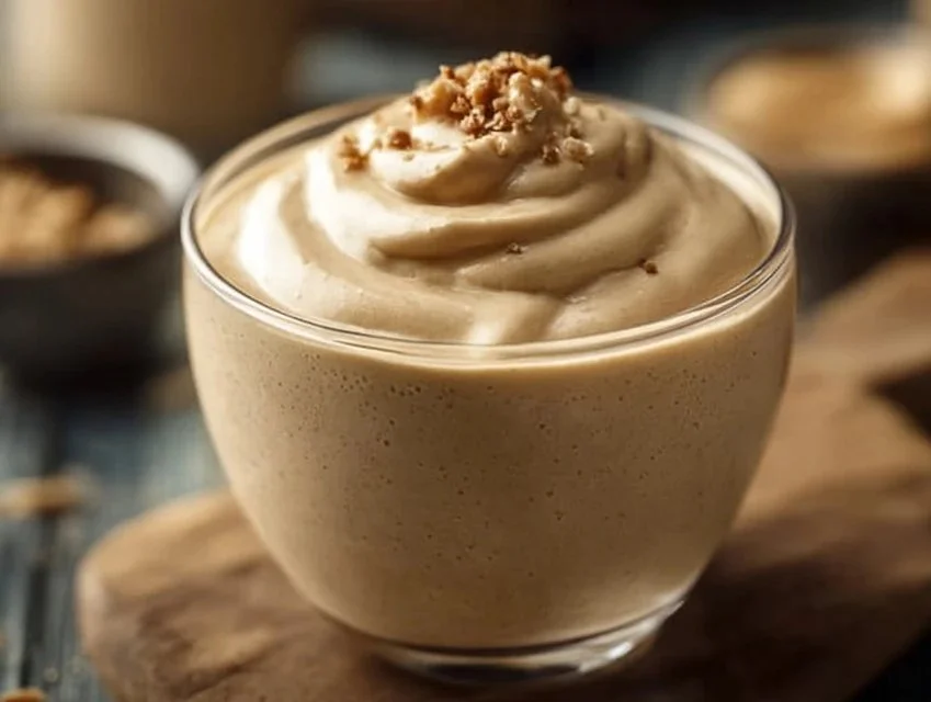 Cottage Cheese and Peanut Butter Mousse