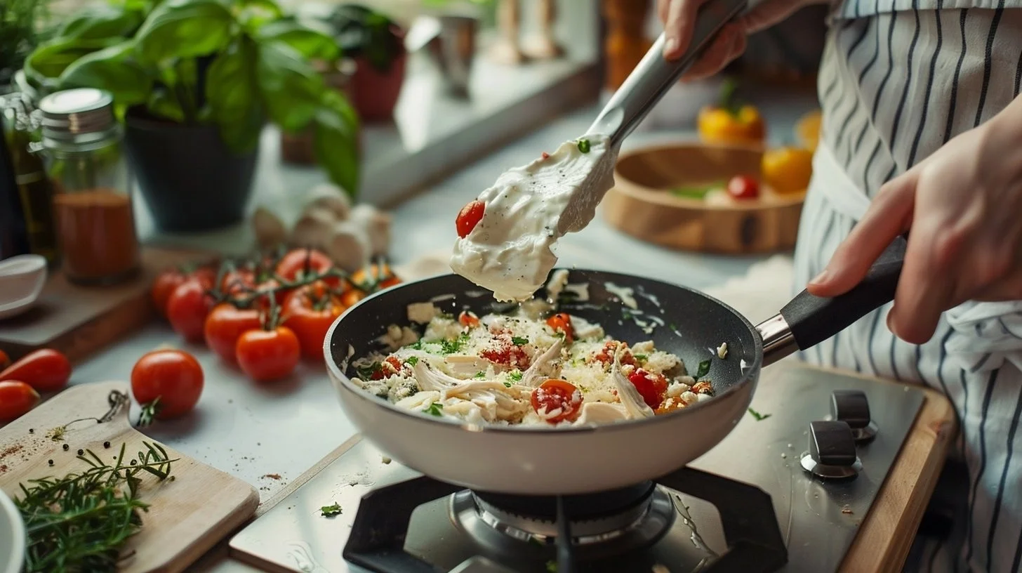 Cottage Cheese Chicken Parmesan Bowl