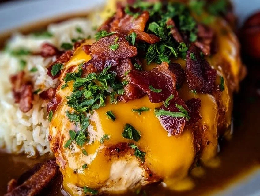 Cowboy BBQ Bacon Cheddar Chicken