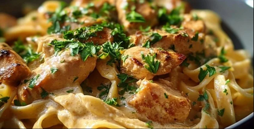 Cowboy Butter Chicken Linguine