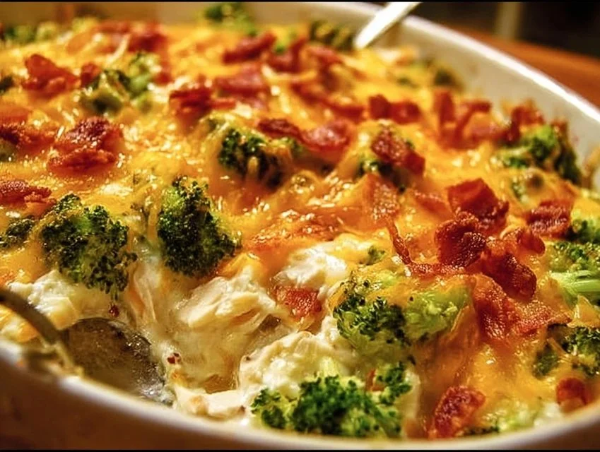 Creamy Low Carb Chicken Casserole
