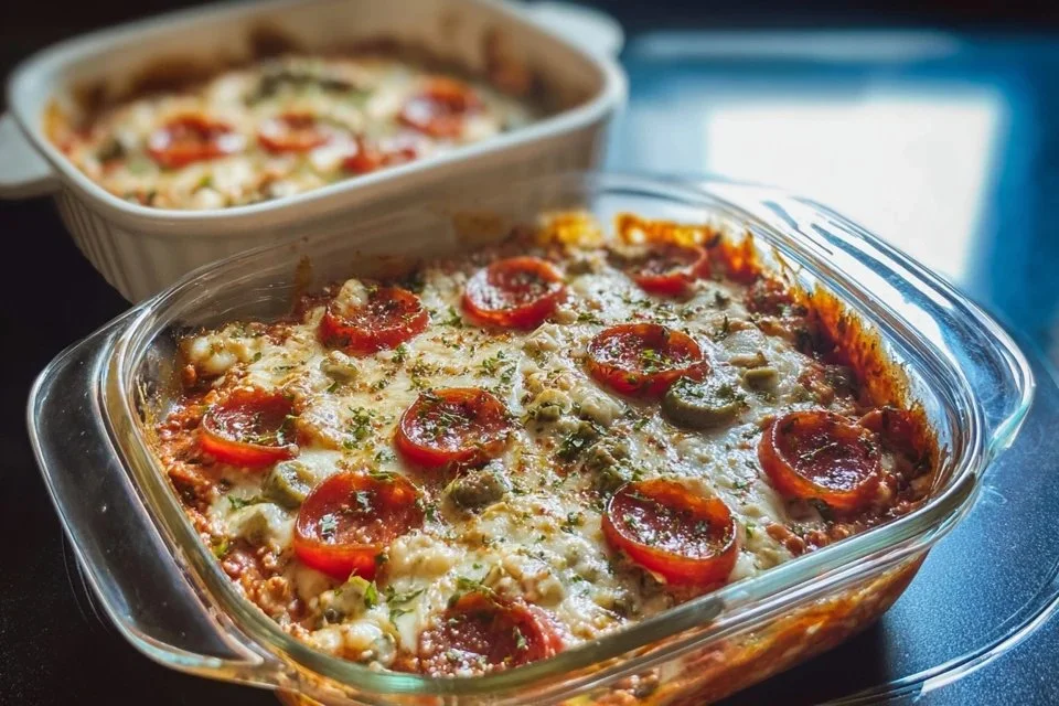 Easy High Protein Cottage Cheese Pizza Bowl