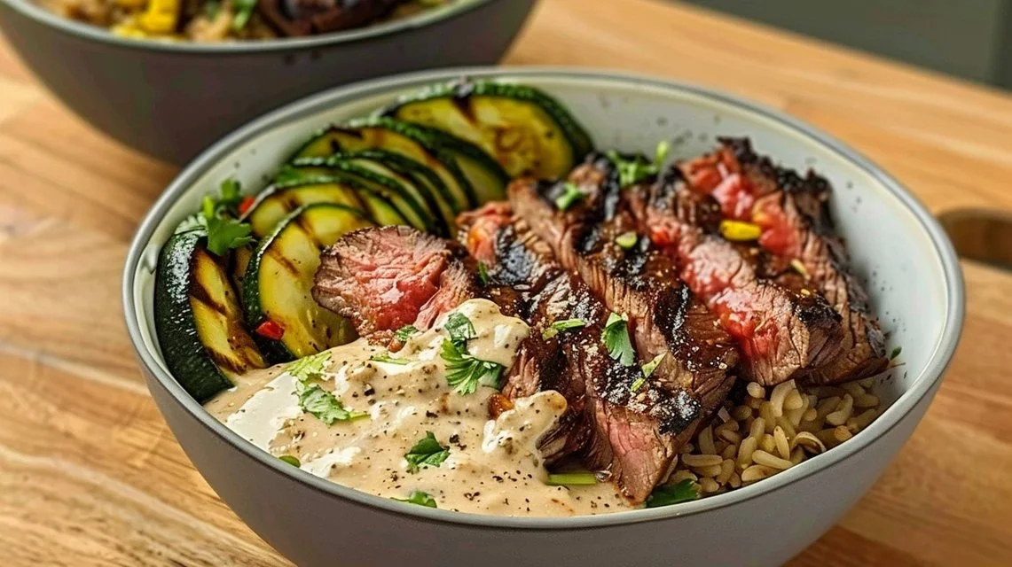 Grilled Steak Bowls