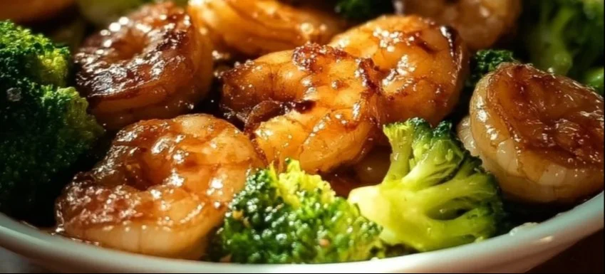 High-Protein Honey Garlic Shrimp