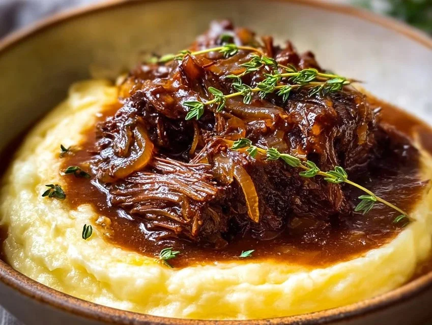 Juicy French Onion Pot Roast