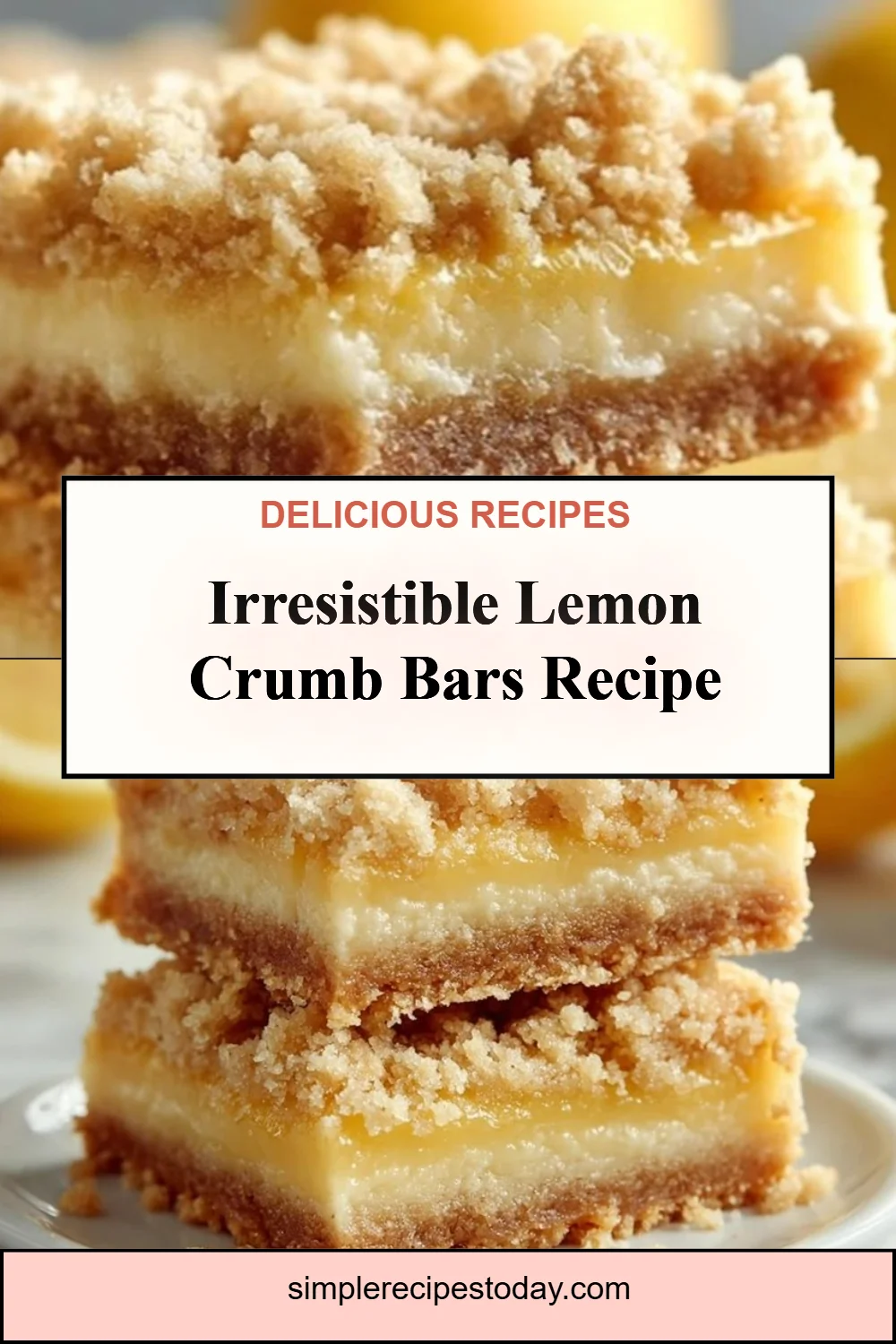 Lemon Crumb Bars