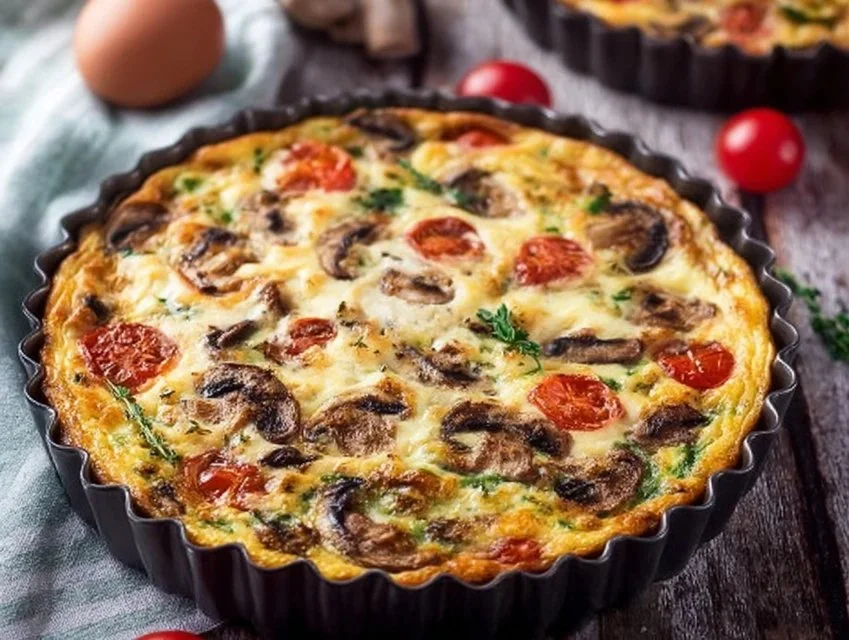 Mushroom Frittata