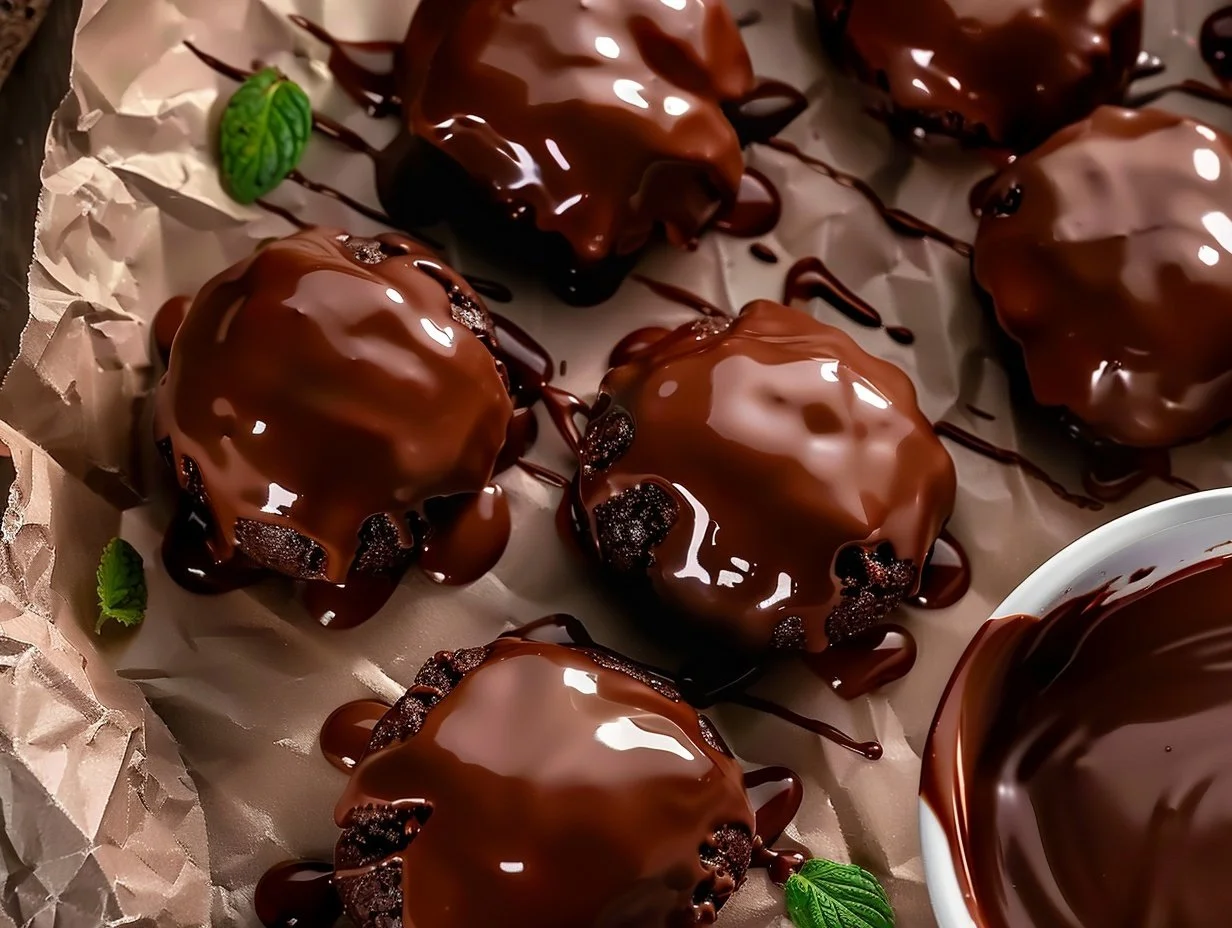 No-Bake Cottage Cheese Brownie Batter Protein Bites - Q8Rashaqa