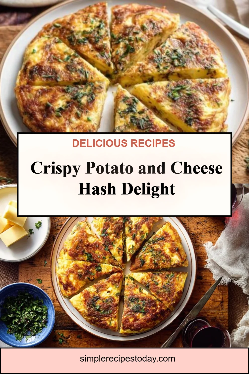 Potato and Cheese Hash (Frika)