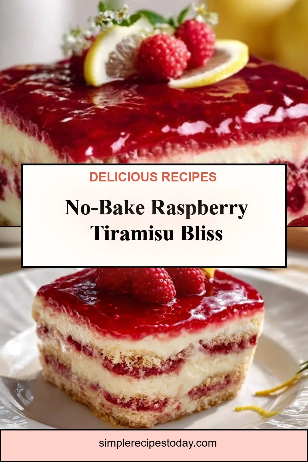 Raspberry Tiramisu