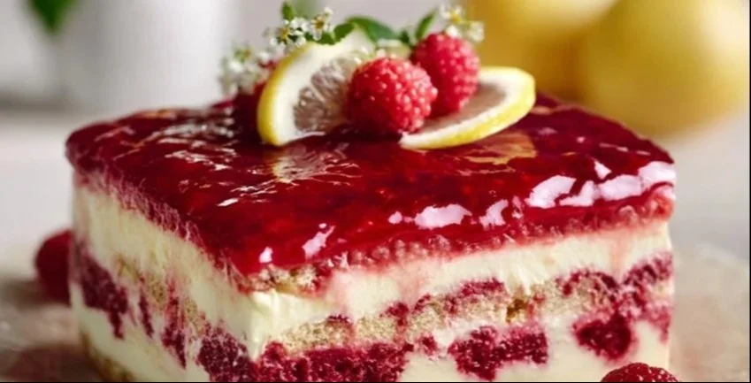 Raspberry Tiramisu
