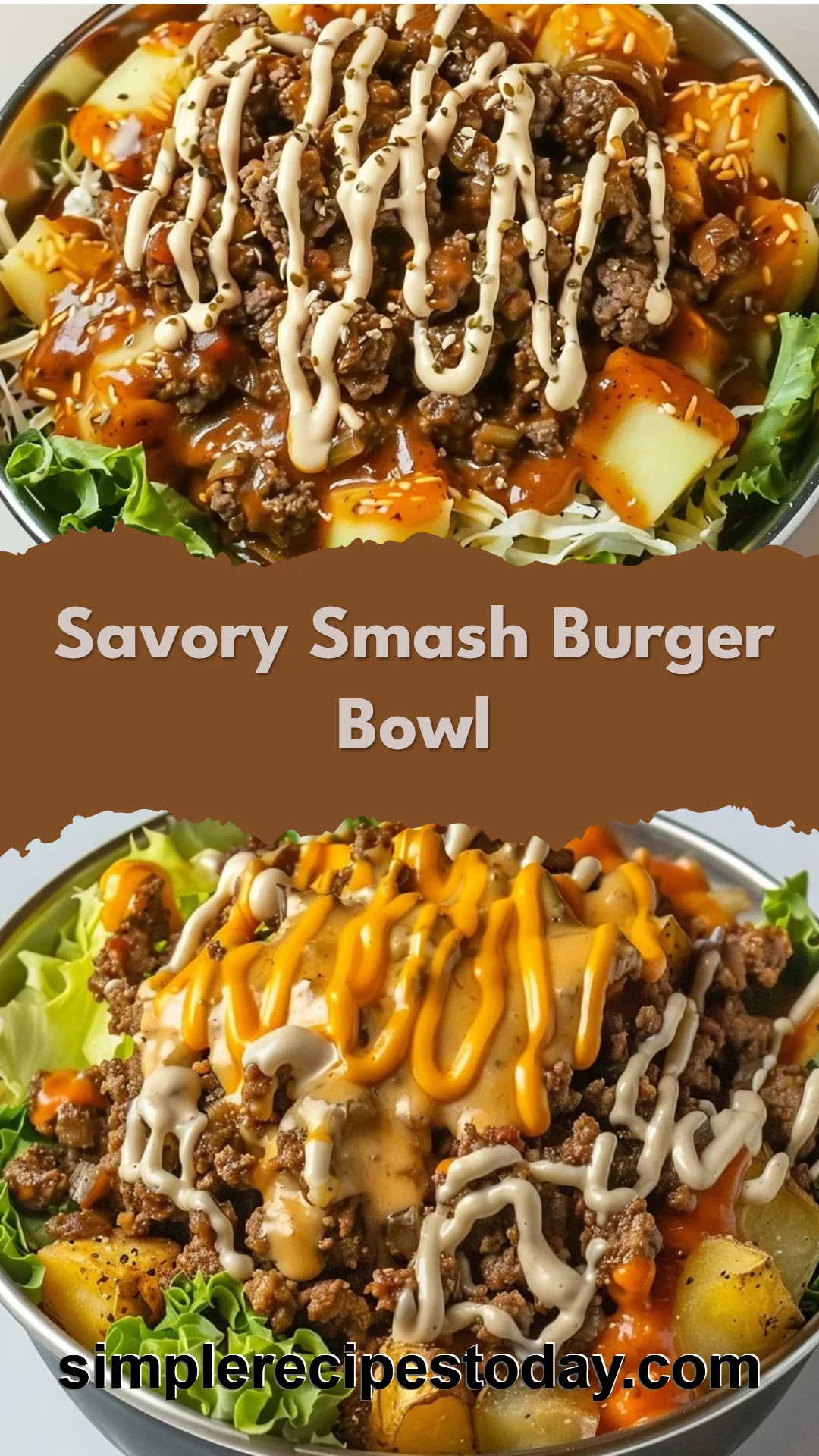 Savory Smash Burger Bowl