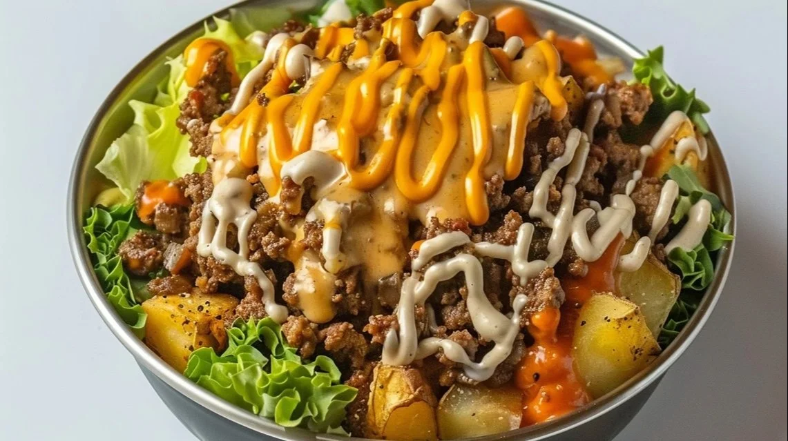 Savory Smash Burger Bowl