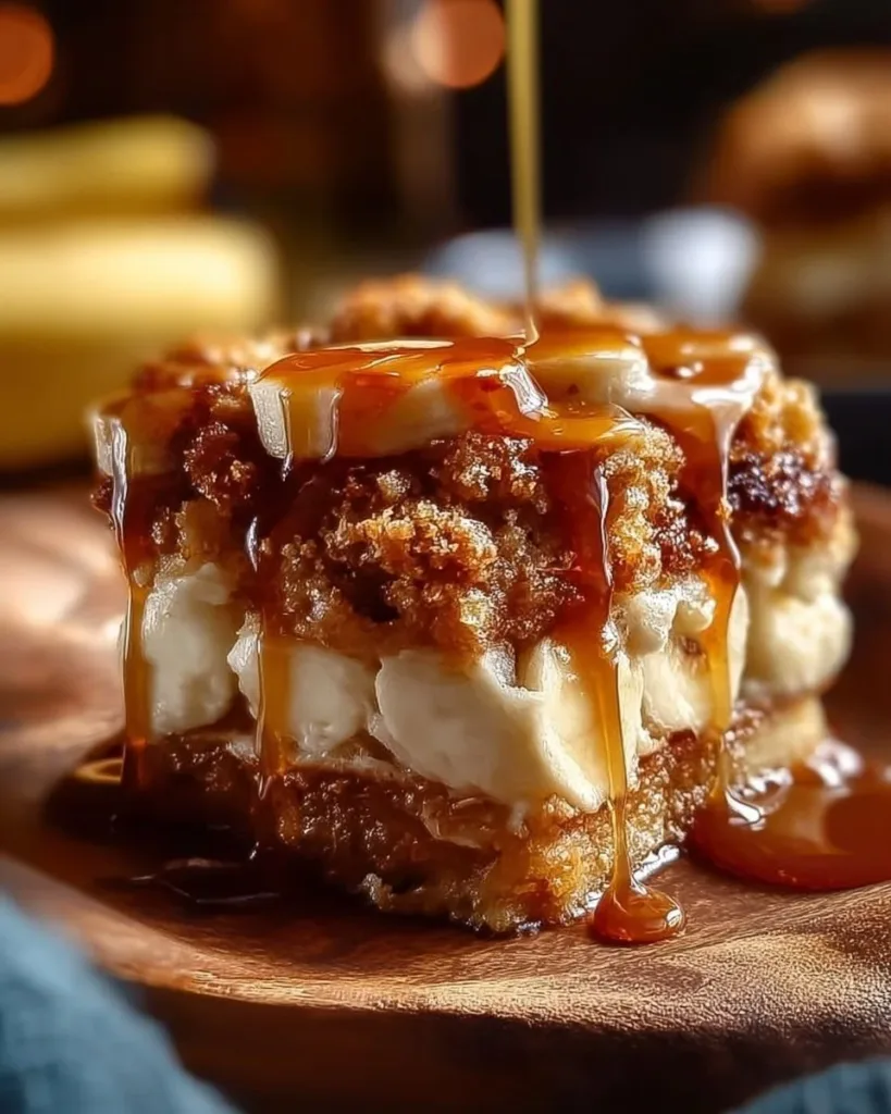 Delicious Southern Banana Cobbler topped with golden crust and bananas