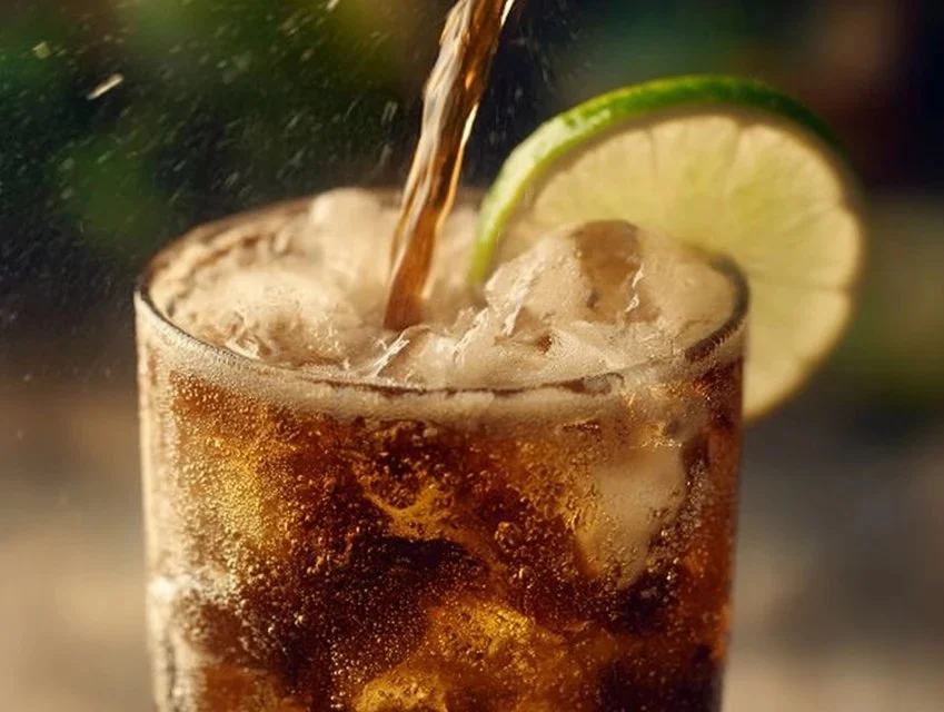 A delicious concoction of original Utah dirty soda in a colorful cup